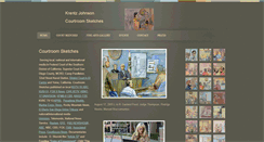 Desktop Screenshot of courtsketches.com